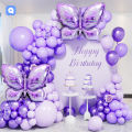 Butterfly 100 Pcs Kit | Birthday Party Pack | For |Butterfly Theme Birthday Party decor |. 