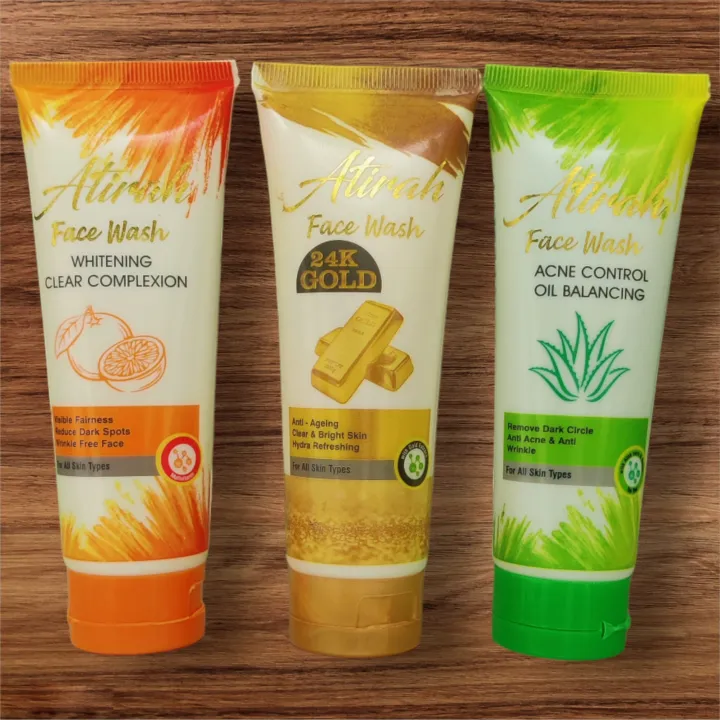 Atirah%2024K%20Gold%20Face%20Wash%20%7C%20Brightening%20Facewash%20Illuminating%20&%20Deep%20Cleansing%20Face%20Wash%20for%20Oily,%20Dry%20&%20All%20Skin%20Types%20(100ml)%20-%20Image%206