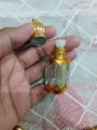 5 pcs 6ml Tomb Empty Fancy bottle with stick for Attar use all fragrance 6ml attar bottle travel size golden printed. 