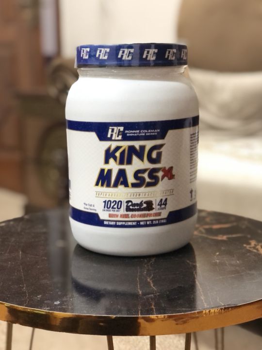 King Mass (chocolate) _ weight Gain powder 1kg BOX , 2lbs