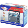 Portable 4 BAND AC/DC RADIO (AM/FM/SW1/SW2). 