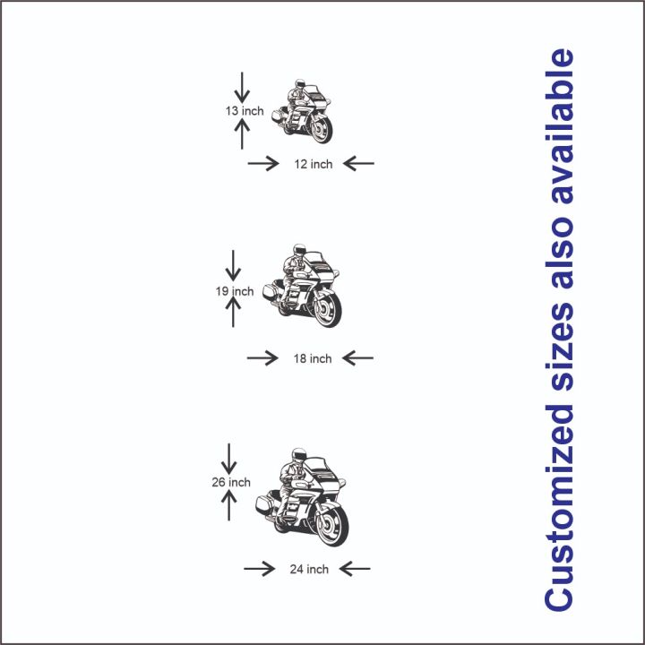 Police Motorcycle Wall Art – Black Metal Bike Decor for Living Room ...