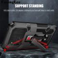 Casinglee For Realme 5 / Realme 5i Case Shockproof Armor Stand case with Metal Clip Back cover Realme 5i / Realme 5 Phone cases Car Mountaineering phone case. 