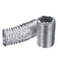 2X 4Inch Ventilator Pipe 100mm Pvc Aluminum Tube Air Ventilation Pipe Hose Flexible Duct 3/2M Air System Vent Bathroom. 