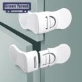 Green forest Baby Proof Drawer Lock No Drill Children Proofing Drawer Fridge Door Safety Lock Latch. 