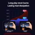 Universal PUBG Mobile Cooling Fan USB Mobile Cooler System Portable Gaming Cooling Fan Gamepad Holder Stand Phone Back Clip With Free Thumb Gloves. 