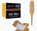 Lubna's Wonder Wax With Spatula & 50 pcs Strips - Lubnas Hair Removal Wax With Waxing Paper & Applicator Stick. 