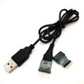 USB 2.0 SERIAL for Arduino UC-2102 USB to UART Cable 2.45mm to 2.0mm. 