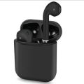 TWS i12 White S109 & i12 Black & New i7s White Airpods_ with Super Sound & High Quality Touch Sensors True Stereo Headphones with Built in Mic 10m Transmission Bluetooth Wireless Earbuds , Charging Case Sport Headset for all Bluetooth Smart devices.. 