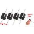 10 Pcs 10A10 Rectifier Diode 10A 1000V - 10 Ampere 1000 Volt. 