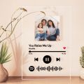 Custom Acrylic Spotify Song Glass Plaque and Wall Art | Best For Anniversaries – Wedding Gifts – Birthday Gifts And More. 