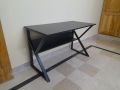  Computer Desk| Study table|Home Office Furniture|Gaming Desk with 25mm Strong Metal Wood Structure. 