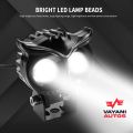 Vayani Autos - Bike Light - Bike Parts - Motorcycle Light - 70cc Bike Parts - Police Light - Bike LED Light - Moter Bike Light - Bike LED Headlight - Bike Front Light - - 1pcs Owl Design - Metal Body Dual Color - 125 Bike Accessories - CD 70 Bike. 