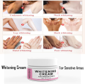 whitening cream for body skin. 