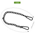 Steel Hanging Chair Chain with 2 Carabiners, for Hammock Swings(66cm). 