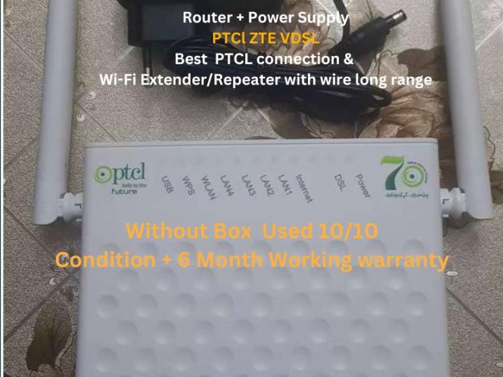 PTCL ZTE Router/Modem New Stock