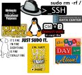 Programming Stickers for Laptop 11 Pcs - Stickers for Laptop - Stickers for Mobile Back Cover. 
