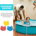Sponge Shower Animal Body Bath Loofah Meshscrubber Puff Pouf Loofahs Dish Cleaning Self Baby Care Products， Exfoliating Frog. 