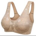 New Style Push Up Non Padded Front Open Button Bra With Beautiful Design Feed Bra For Women And Girls. 