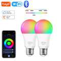Tuya Wifi/Bluetooth Smart Bulb Alexa Led Lamp E27 RGB Smart Light Bulbs 110V 220V Smart Lamps For Google Assisatnt Smart Life. 