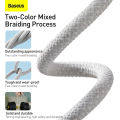 Baseus USB C to Lightning Cable,  20W PD Fast Charging Braided Data Cable Compatible with all iPhone Devices. 