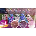 Infinix Hot 10s Back Cover Water Glitter Cover with free pop socket_stylish pop Socket_Print glitter cover_Infinix Hot 10s girls back cover. 