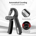 Automatic Counting Hand Gripper Adjustable Resistance Non-Slip Hand Grip Strength Trainer Fingers Wrist Forearm Exerciser Workout Gear Home Gym Exercise Equipment Hand Gripper 5-60KG. 