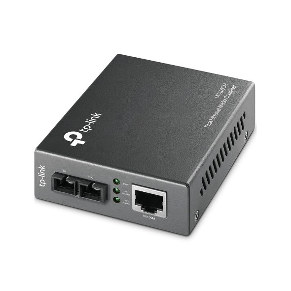 TP-LINK MC100CM 10/100 Mbps Multi-Mode Media Converter, Stand-alone TP-Link Hardware Device