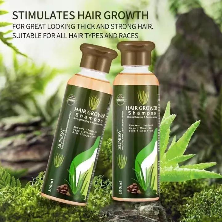 SUNISA%20Hair%20Grower%20Prestige%20Organic%20Extreme%20Aloe%20Vera%20Hair%20Grower%20Shampoo%20QB/T2872%20150%20ml%20-%20Image%203