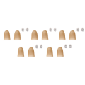 5 Pairs of LED Lights Flashing Finger Convenient Props Multifunctional Portable Light Electronic Replacement Accessories Green Light. 
