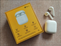 New Premium Quality Realme Buds Air Wireless Earbuds Super Base Sound Headphones Charging Case Sport Headset for all Bluetooth Smart devices. 