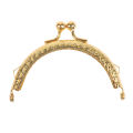 8.5cm Round Metal Frame Purse Handle Clutch Bag Handbag Clasp Lock Bags Hardware. 