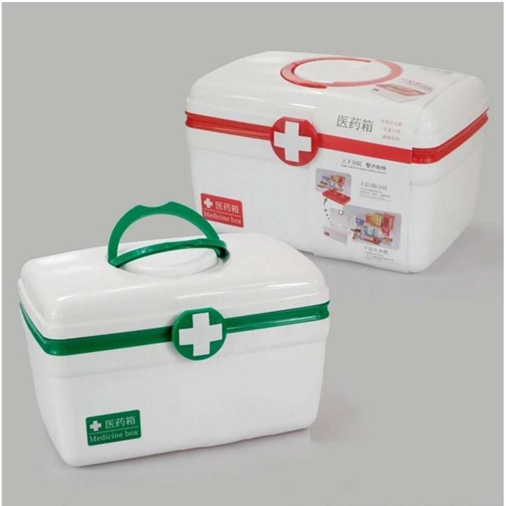 Household Medicine Organizer Multi-Layer First Aid Kit Medicine Storage Box l Medical Box