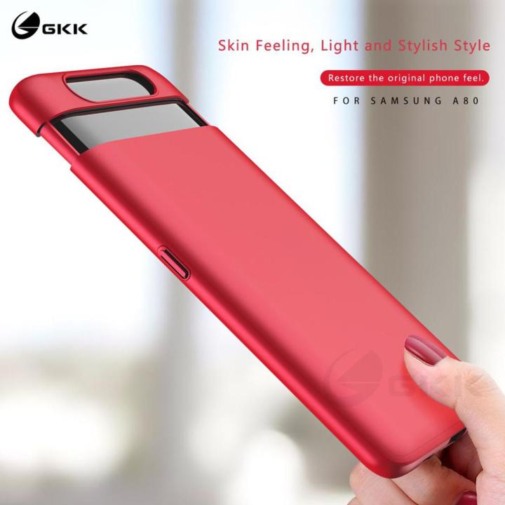 yaGKK Original Case for Samsung A80 Case Ultra-thin 360 Full Protection Anti-knock Matte Hard PC Cover for Samsung Galaxy A80 Case