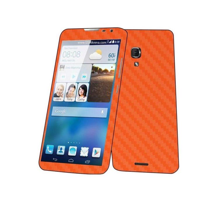 Textured Mobile Skin For Huawei Ascend Mate 2 - Orange