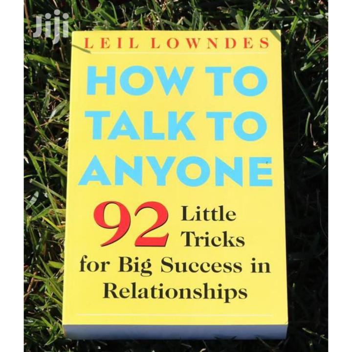How to Talk to Anyone Book by Leil Lowndes