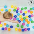 Soft Plastic Tent Balls Set for Play House Tent and Swimming Pool - 200 Balls Set For Kids - Soft Balls For Kids Toddlers Swimming Pool Balls and Play Tent Balls - Plastic Ball BPA Free & Crush Proof Multicolored Soft Plastic Balls For Ball Pit Baby Pool. 