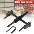 120/200/300mm Adjustable Circle Hole Saw Cutter, Wood Drywall Drill Bit Saw Round Cutting, Woodworking Twist Hole DIY Tools. 