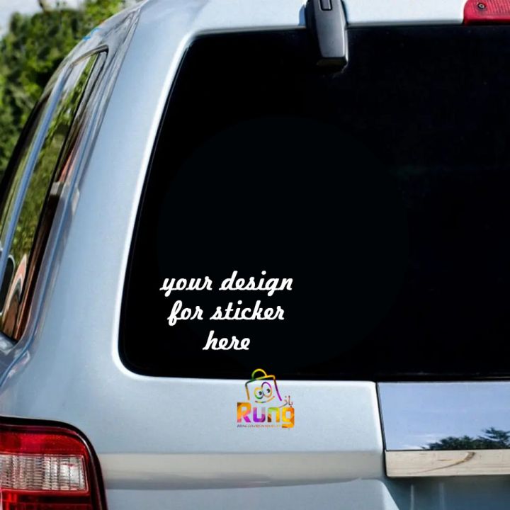 customize car stickers in Pakistan