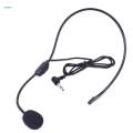 Wired Microphone Headset Head Mounted Headworn Multi Use Head Wear Mic for Video Recording Singing. 