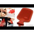 Classic Red Rubber Hot Water Bottle, Hot Compress, Pain Relief from Headaches, Cramps, Arthritis, Back Pain, Sore Muscles, Injuries - 2 Quart Capacity. 