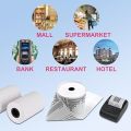 POS Thermal Paper Roll Thermal Printer Roll 79mm x 40Meter Lenght, Cash Register Paper Rolls Premium Thermal Printer Rolls Pack of 3 and Pack of 6. 