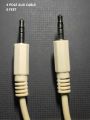 4 Pole AUX Cable 3.5mm Jack 6 Feet. 