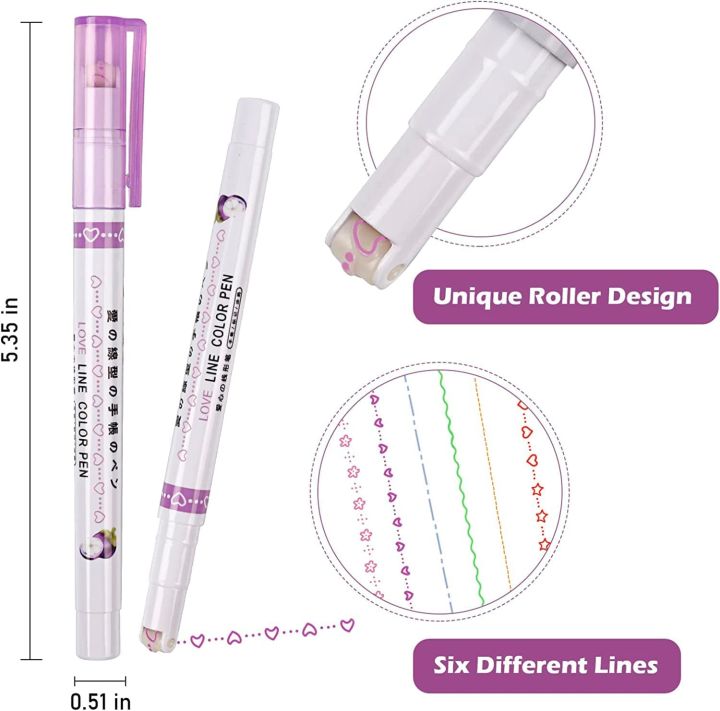 Designer%20Linear%20Roller%20Curve%20Highlighter%20Pens%20Set%20(Pack%20of%206%20Pens)%20Colored%20Cute%20Outline%20Curve%20Highlighters%20Pens,%20Cool%20Pens%20For%20Kids%20And%20Adults,%20Highlighter%20Pens%20For%20Study,%20Drawing,%20Office%20Use,%20Card-decorating%20-%20Image%207
