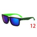 Vintage KEN BLOCK Sunglasses Men Spied Brand Designer Reflective Mirror Sun Glasses Male Women Retro Square Driving Eyewear uv. 