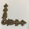 PACK OF 4 DECORATIVE BRASS CORNERS/ FANCY MOTIVES FOR WOODEN BOX. 