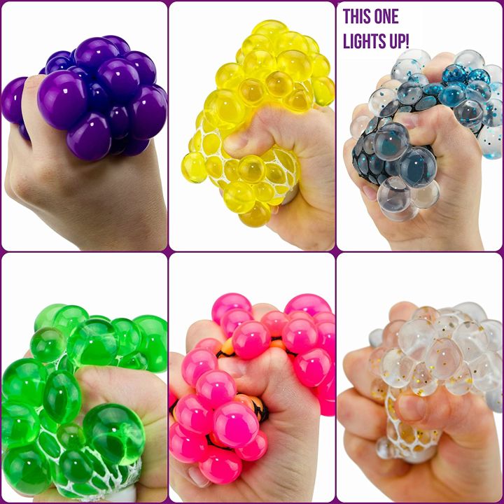 Colorful%20Squishy%20Mesh%20Balls%20Stress%20Ball%20Toys%20Color%20Changing,%20Squeeze%20Stress%20Balls%20for%20Teens%20Kids,%20Stress%20Relief%20Balls%20for%20Easter%20Stocking,%20Stress%20Relieve%20Balls%20Color%20Change%20(Green/Yellow/Blue/Purple)%20-%20Image%202