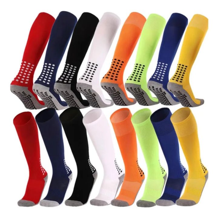 Long Football Socks Men Women Soccer Socks Sports Anti Slip Grip