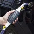 High Flow Siphon Hand Pump Portable Manual Car bike and boat Fuel Transfer Pump for Petrol Diesel Oil Liquid Water. 