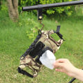 Tissue Holder Pouch Portable Solid Color Open Cover Tissue Storage Bag. 
